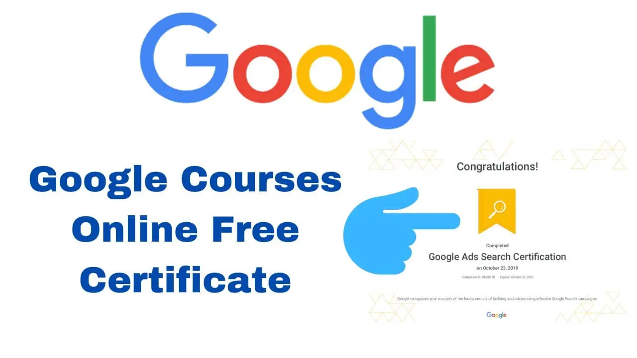 Google FREE Courses