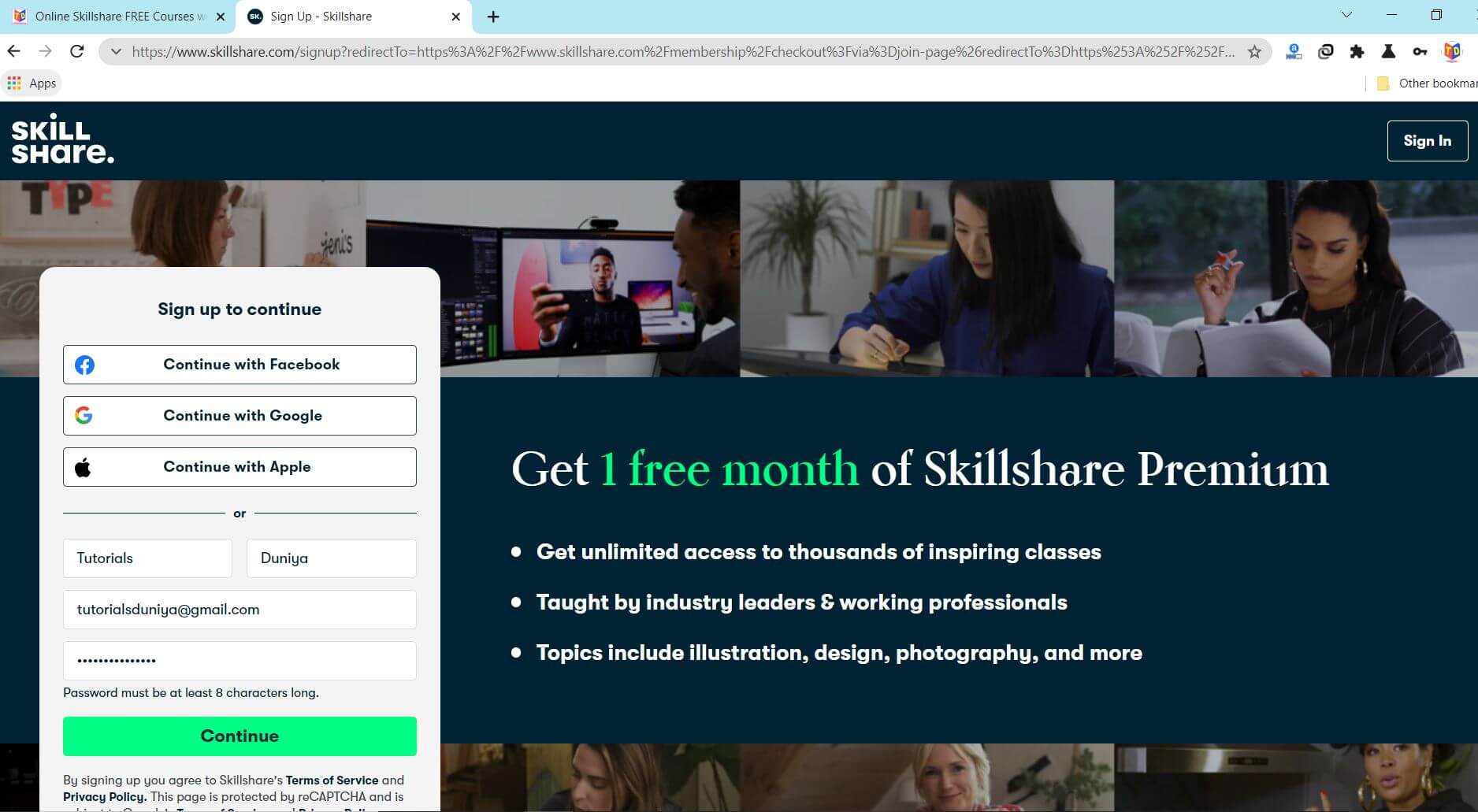 join skillshare to get 1 month free trial skillshare premium membership
