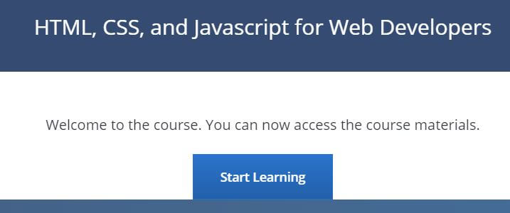 start learning your coursera free course