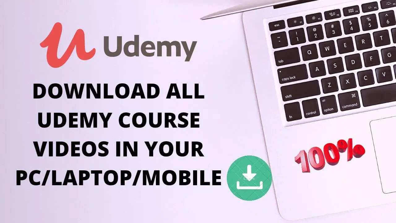 how to download udemy courses on pc free