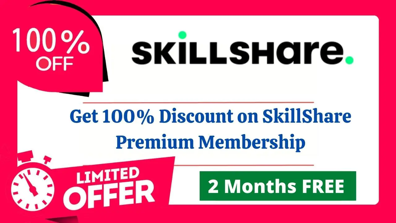 SkillShare FREE Courses | 2 months free SkillShare Membership