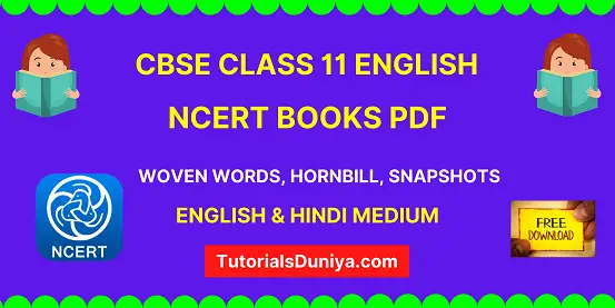 CBSE Class 11 English NCERT Book pdf 2022-23