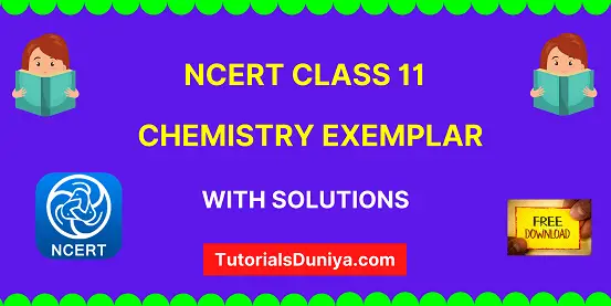NCERT Exemplar Class 11 Chemistry with solutions book pdf