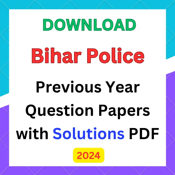 Bihar Police previous year question papers