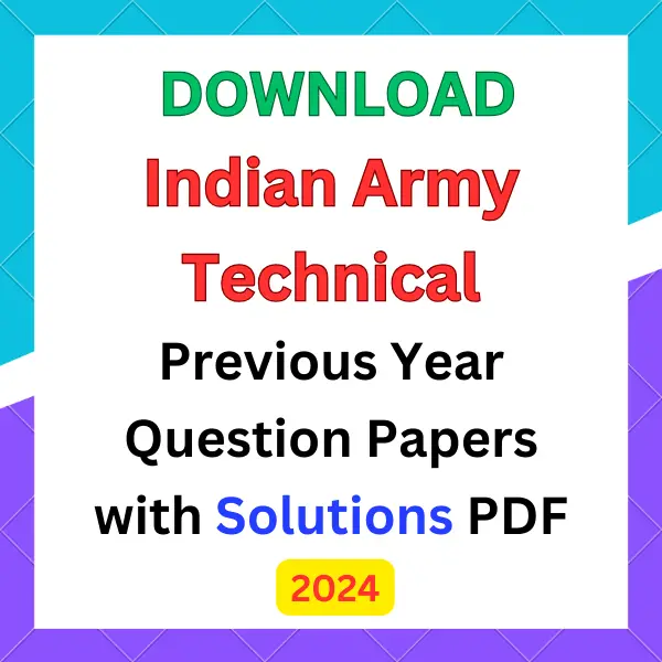 Indian Army Technical previous year question papers
