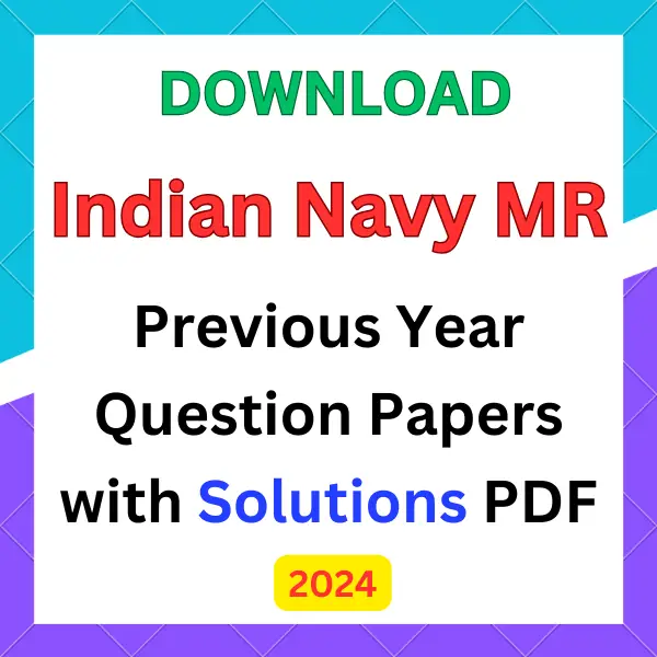 Indian Navy MR previous year question papers