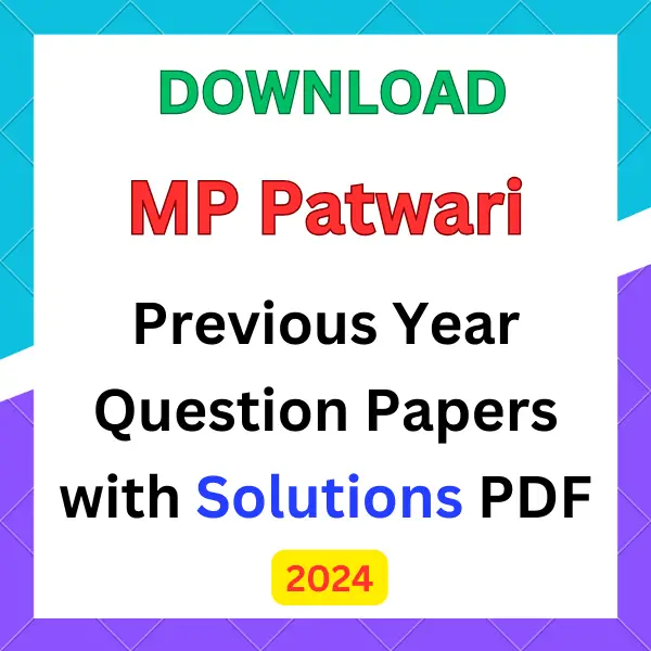MP Patwari Previous Year Question Papers