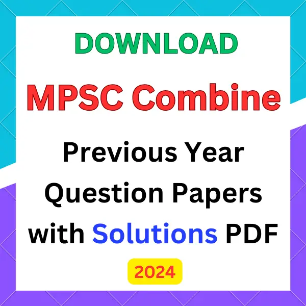 MPSC Combine Previous Year Question Papers