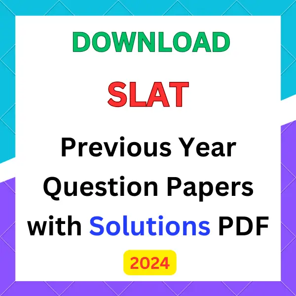 slat previous year question papers