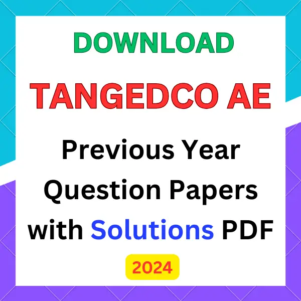 TANGEDCO AE previous year question papers