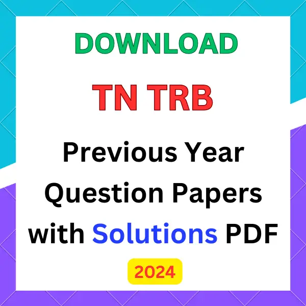 TN TRB previous year question papers