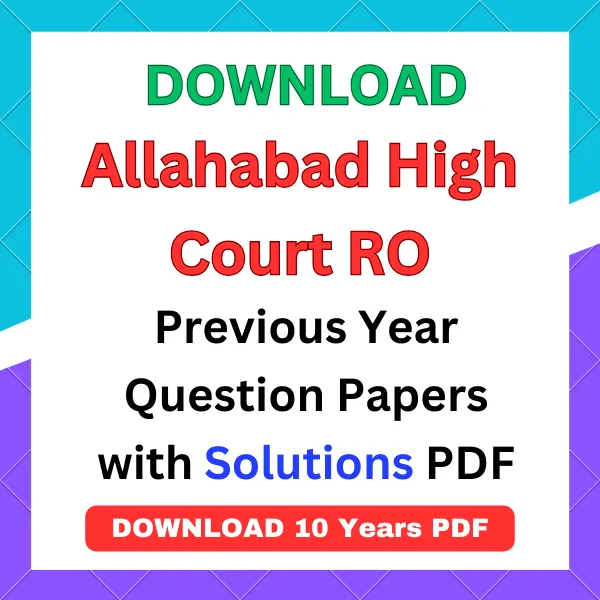 allahabad high court ro aro previous year papers pdf