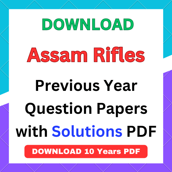 assam rifles question paper pdf in hindi