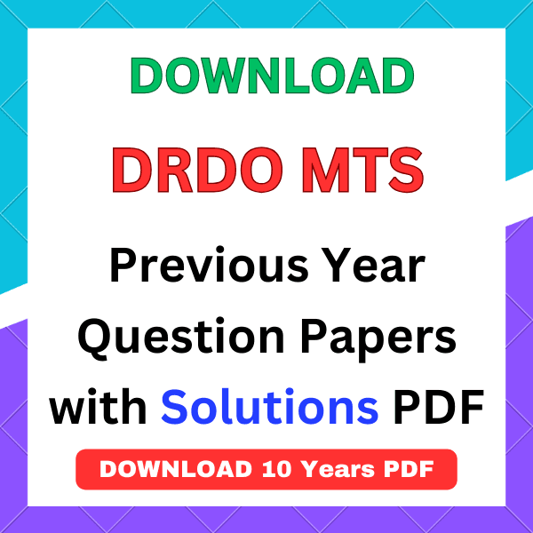 DRDO MTS previous year question papers pdf with answers