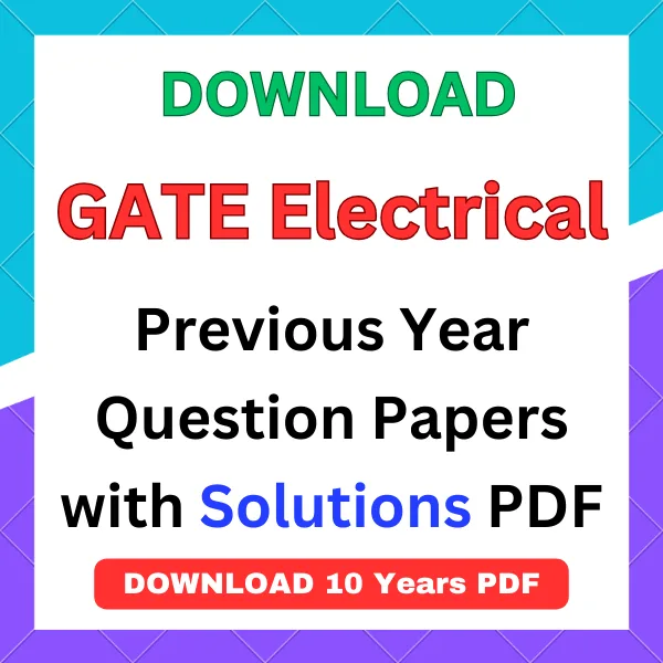 gate electrical previous year question papers pdf