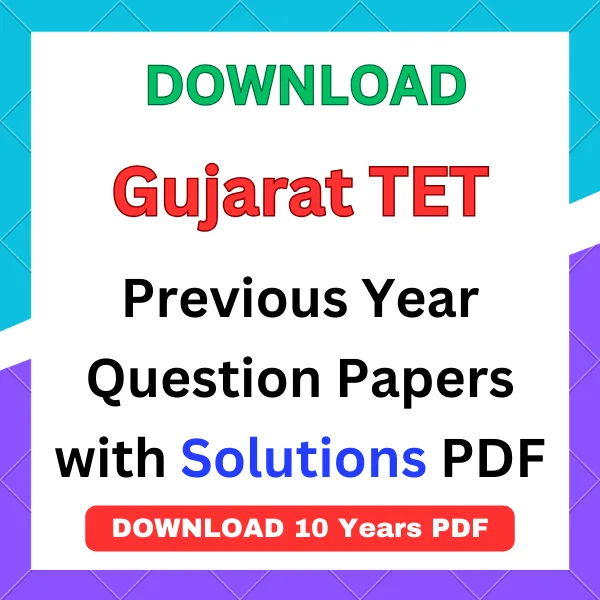 Gujarat TET question papers pdf