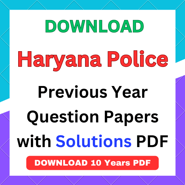 Haryana Police previous year paper pdf with solution