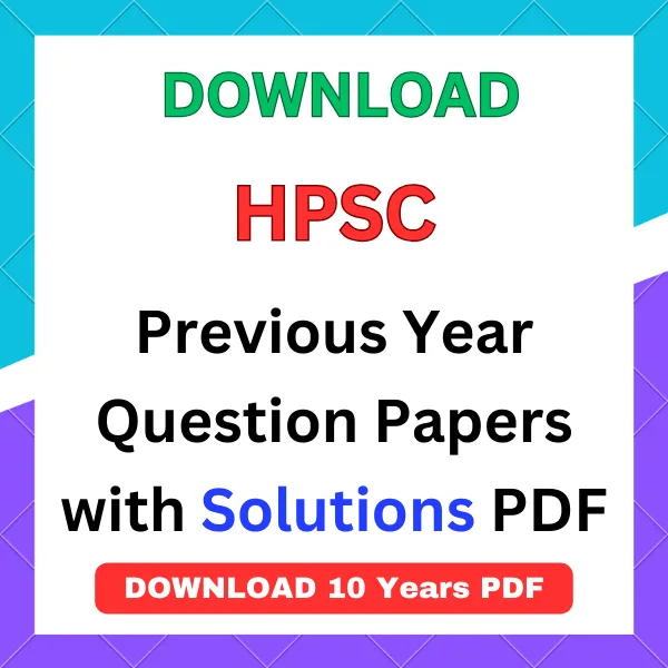 HPSC assistant professor previous year question paper with answer key pdf