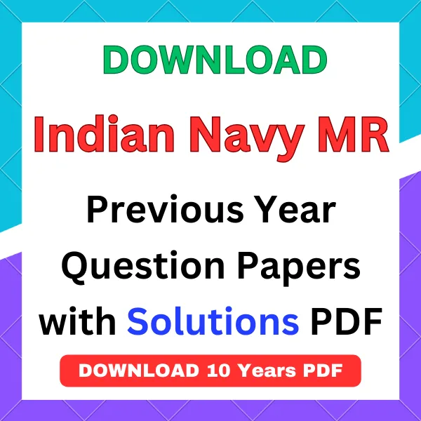 navy mr previous year question paper with answer pdf