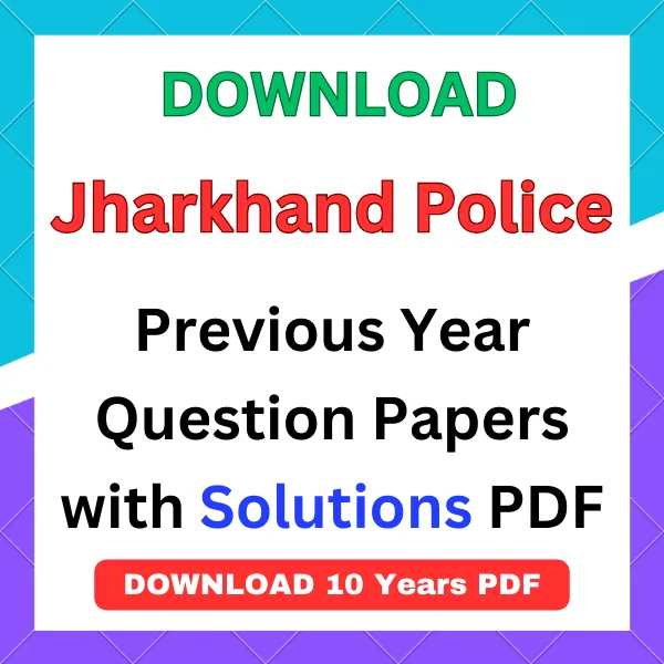 Jharkhand Police previous year question papers pdf