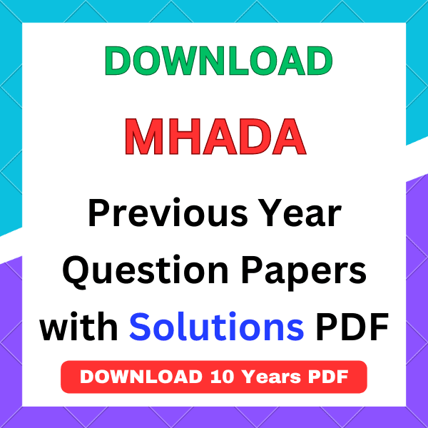 MHADA previous year question papers pdf
