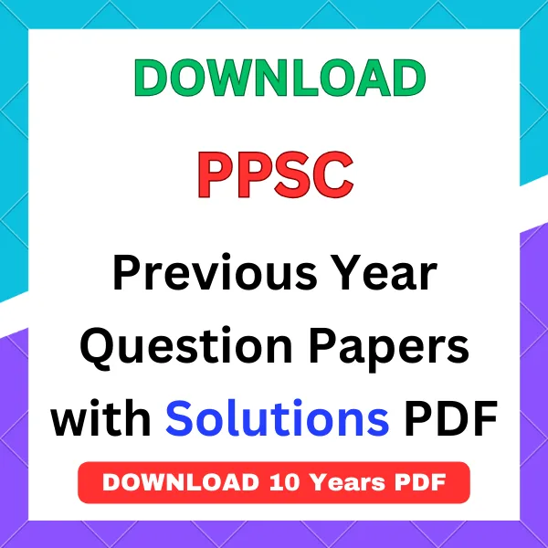 PPSC previous year question papers pdf