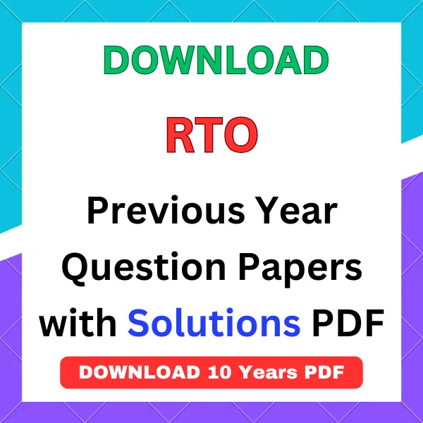 RTO previous year question papers pdf