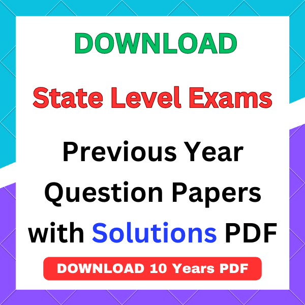 State Level Exams Question Papers