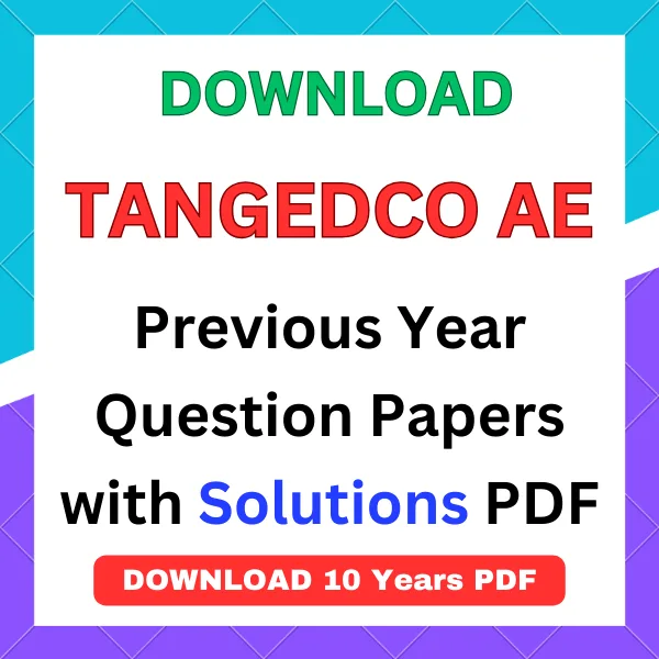 TANGEDCO AE previous year question papers pdf