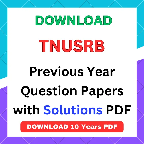 TNUSRB previous year question papers pdf