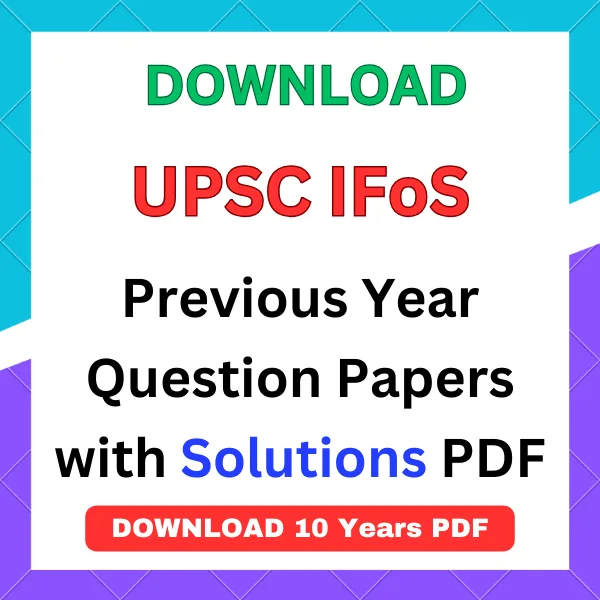 IFoS previous year question papers pdf