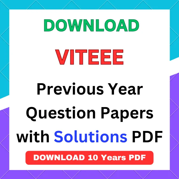 VITEEE previous year question papers pdf with answers