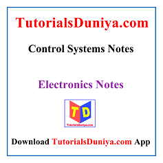 Control Systems Notes PDF