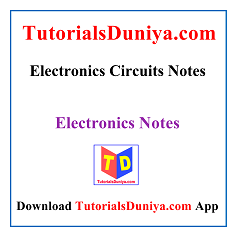 Electronics Circuits Notes PDF