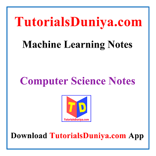 Machine Learning Notes PDF