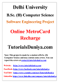 Online MetroCard Recharge Software Engineering Project PDF