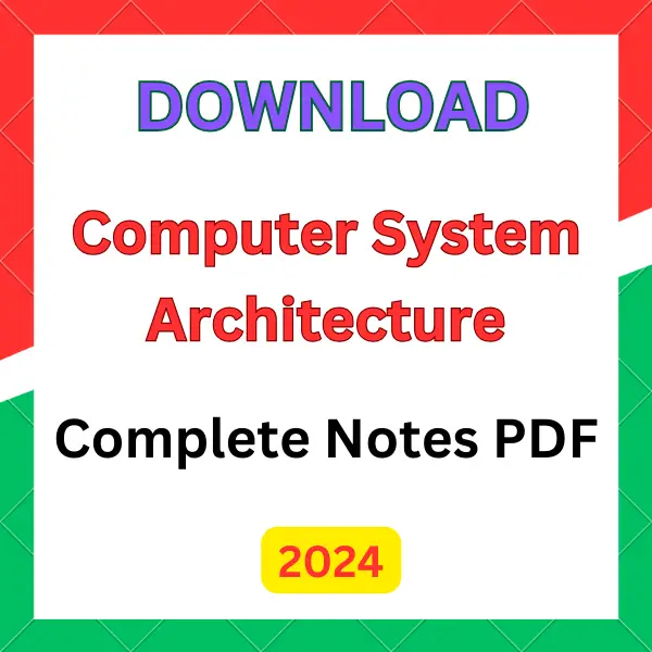 Computer System Architecture Handwritten Notes by Abhishek.pdf