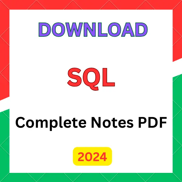 SQL Notes.pdf