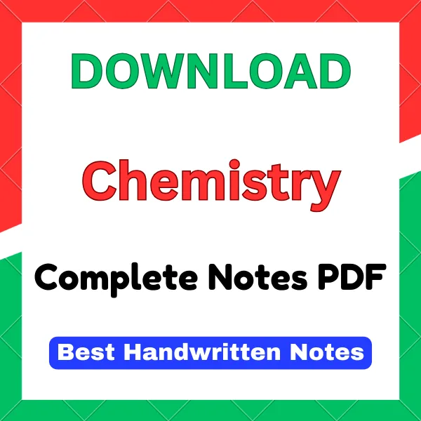Bsc Chemistry Notes PDF FREE Download bsc chemistry notes pdf