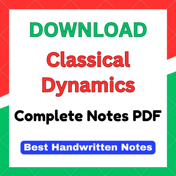 classical mechanics handwritten notes pdf classical mechanics handwritten notes pdf